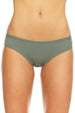 dELiA's Women’s Rib Bikini Brazilian Underwear Panty Pack, Soft, Comfortable, Stretch Panties Blue/Black/Lunar Small 3 Pack