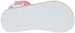 Girl's Strappy Open-Toe Ankle Strap Flat Sandals with Clear Vinyl Straps