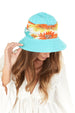 Laundry By Shelli Segal Womens Summer Sun Bucket Hat - Travel Packable Foldable
