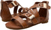 bebe Girls Big Kid Strappy Gladiator Sandal with Buckle Straps Open Toe Shoes