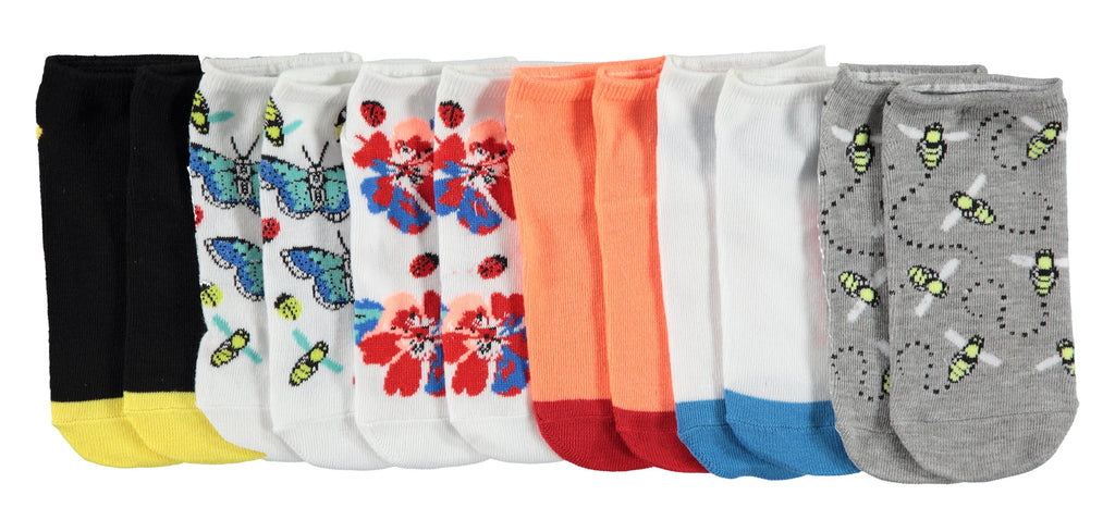 Betsey Johnson Women's No Show Low Cut Socks (6- or 12-Pairs)