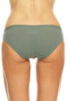 dELiA's Women’s Rib Bikini Brazilian Underwear Panty Pack, Soft, Comfortable, Stretch Panties Blue/Black/Lunar Small 3 Pack