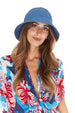 NYC Underground Women Summer Beach Bucket Cloche Travel Packable Foldable Hat