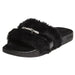 bebe Soft Slip-On Slide Slippers Casual Lounge Street Fashion Open Toe Flat Sandal for Girls Big Kid