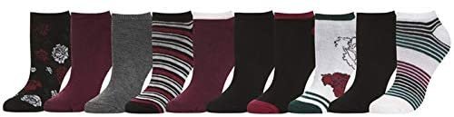Women's Assorted Patterns Low-Cut Socks (10- or 20-Pairs)