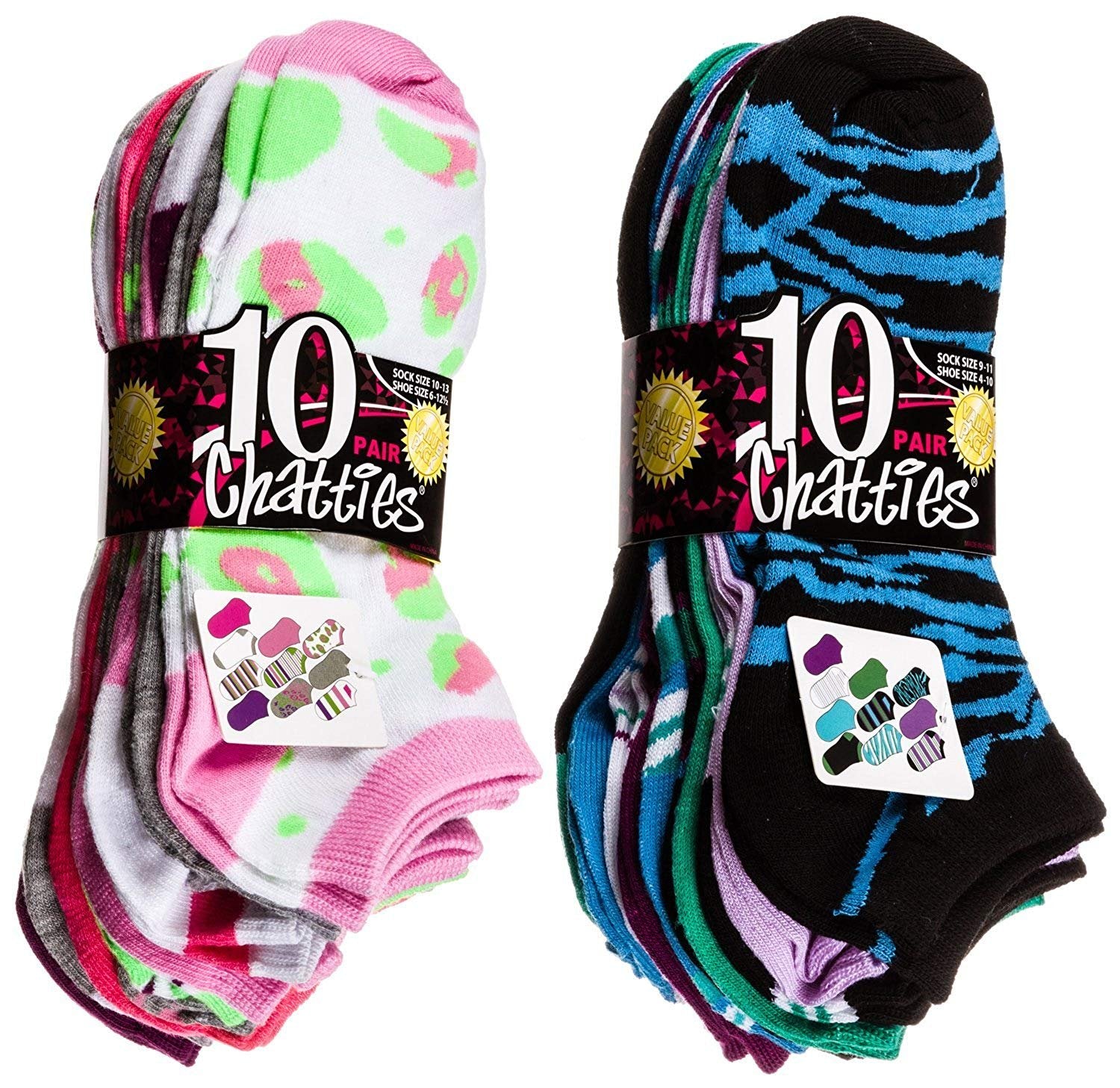 Chatties slip sales on socks