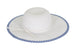Laundry by Design Women Summer Beach Floppy Travel Gingham Brim Straw Hat