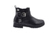 bebe Girls Big Kid Easy Pull-On Short Ankle Chelsea Boots Embellished with Buckle Straps