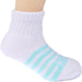 K Swiss Baby Girls Quarter Socks - Comfortable, Moist Wicking, Non-Slip Grip Kids Socks, for 10-Pack