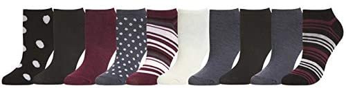 Women's Assorted Patterns Low-Cut Socks (10- or 20-Pairs)
