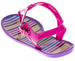 Chatties Girls Jelly T-Strap Sandals - Fuchsia / Purple Size 2 / 3