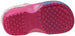 Rampage Girl's Cute and Comfy Rainbow Glitter Clogs with Sherpa Lining Easy Slip-On