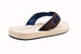Gold Toe Boys' Canvas Flip Flop Little Kid Thong Sandal with Drawstring Accent