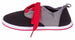 Shocked Boys Colorblock Canvas Low Sneakers Size 12/13 (Black/Grey/Red) - (Multiple Colors and Sizes Available)