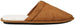 Xertia Men's Microsuede Slipper With Faux Fur Collar And Memory Foam Insoles, Easy Slip-On And Comfortable Fit