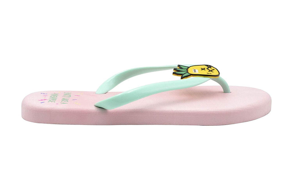 dELiAs Ladies Flip Flops PCU Sandal Slip On Thong Shoe with Fun and Colorful Prints
