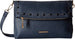 Rampage Womens Stud Tunnel Flap Crossbody