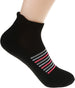 Women's Mesh Athletic, Running, Casual Cozy Low Cut Ankle Socks, 8-Pack, Size 9-11