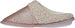 Rampage Girl's Fluffy And Cute Glitter Slippers With Knit Collar & Faux Fur Sock