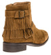 Sara Z Ladies Faux Suede Boot with Fringe and Buckles (See More Colors & Sizes)