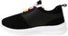 bebe Girls Casual Stylish Jogger Mesh Non-Slip Lightweight Sneakers for Toddler Girls