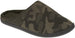 Men's Camo Memory Foam Slippers, Indoor and Outdoor Men's Slippers With Soft Fleece Lining - Easy Cloud Slides