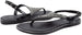 Fifth & Luxe Women's Slip-On PCU Thong Sandals with Rhinestone Upper, Open-Toe Flat Fashion Summer Shoes