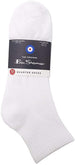 Ben Sherman Menâ€™s 10-Pack Quarter Length Solid Socks - Logo Bottom Print, Ribbed Trim