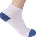 Ben Sherman Boy’s Socks- , Ankle Socks Solid Casual Socks Comfort Fit-Logo Bottom Print, Ribbed Trim for 10-pack