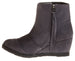 Sara Z Ladies Microsuede Wedge Boot (Grey), Size 11