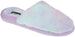 Women's Warm and Comfy Tie Dye Faux Fur Slipper