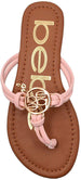 bebe Girls Big Kid Rhinestone Gladiator Strap Sandal Open Toe Fashion Summer Bling Shoes
