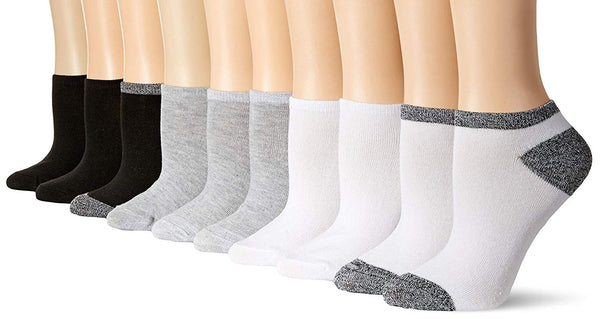 Steve Madden Low-Cut Moisture-Wicking Socks (10-Pairs)