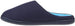 Xertia Men's Waffle Knit Slipper With Contrast Jersey Lining And Memory Foam Insoles Easy Slip-On Shoes