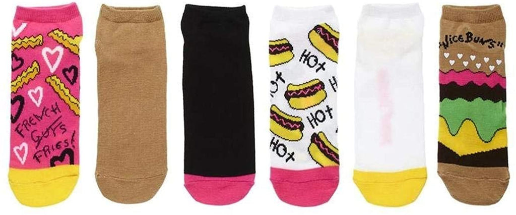 Betsey Johnson Women's No Show Low Cut Socks (6- or 12-Pairs)
