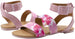 Rampage Girls' Big Kid Slip-On Tie-Dye Sandals with Ankle Straps, Open-Toe Flat Fashion Summer Shoes