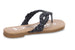 bebe Girlsâ€™ Big Kid Metallic Braided Flip Flop Thong Slide Sandal - Fashion Summer Slipper Shoe