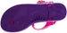 Chatties Girls Jelly T-Strap Sandals - Fuchsia / Purple Size 2 / 3