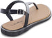 dELiAs Girls Big Kid PCU Glitter Thong Slide Sandal with Adjustable Back Strap - Fashion Summer Shoes