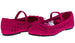 Chatties Toddler Girls Microsuede Ballet Flats Size 9/10 - Purple