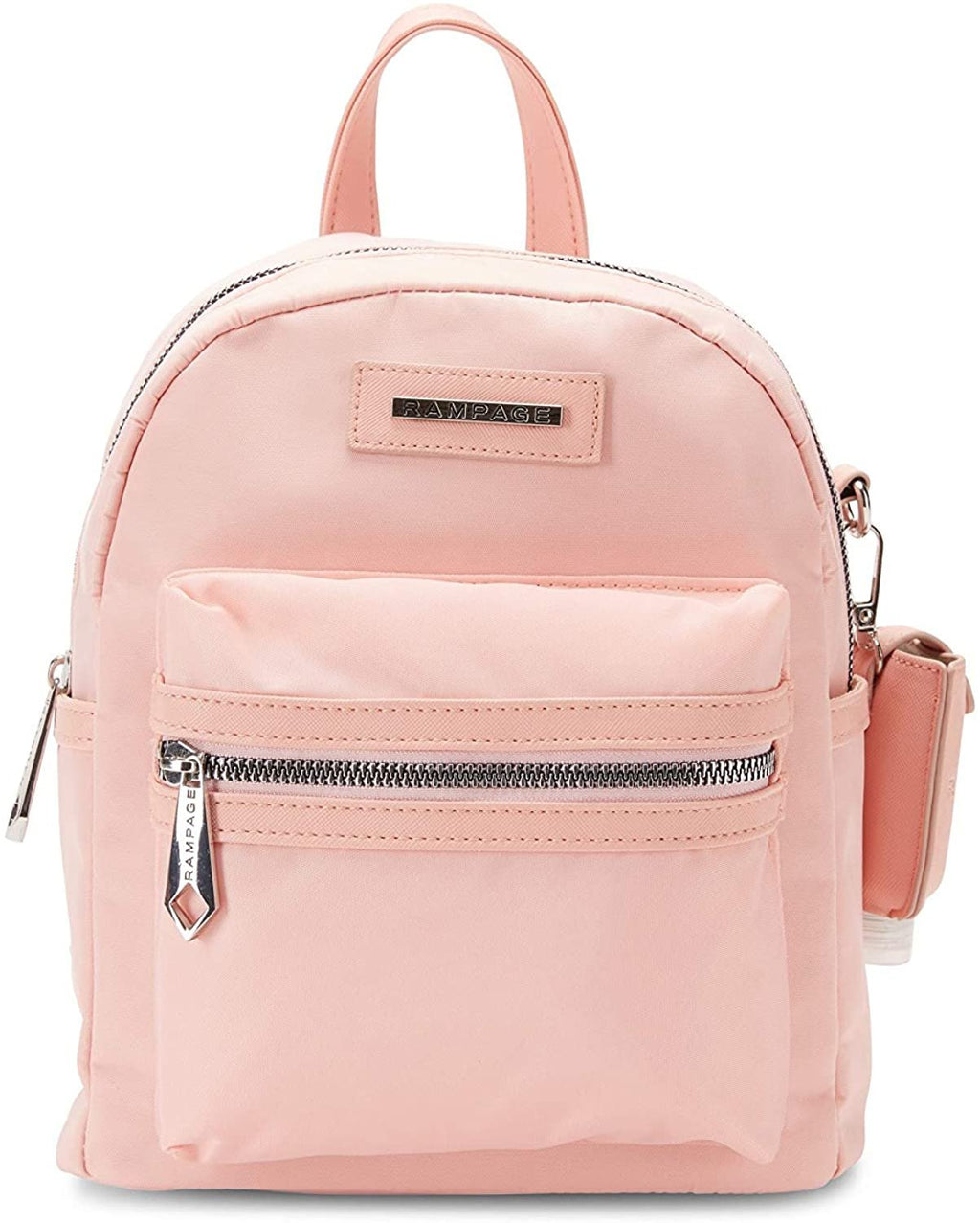 Womenâ€™s Mini Nylon Backpack with Sanitizer Charm