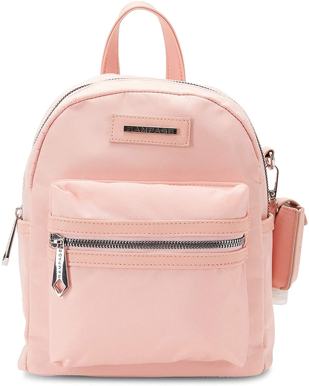 Womenâ€™s Mini Nylon Backpack with Sanitizer Charm