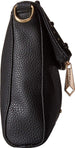 Rampage Womens Stud Tunnel Flap Crossbody