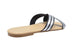 Chatties Ladies Fashion Sandals Criss Cross Metallic Slip On Summer Flip Flops
