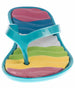 Chatties Girls Jelly Flip Flops - Turquoise, Size 3 / 4 (More Colors and Sizes Available)