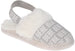 bebe Girl's Fashionable Microsuede Slippers With Elastic Back Fluffy Indoor Slippers For Girls