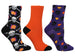 Betsey Johnson 3-pack Halloween Funky Spooky and Fun Crew Socks