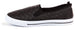 Chatties Ladies Quilted Slip-On Women Sneaker 11/12 Black