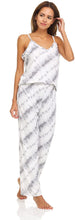 Women's Lettuce Edge Tank Top and Sleepwear Pants, 2-Piece Sleep and Lounge Pajama Set