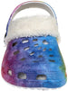 Rampage Girl's Fuzzy and Warm Printed Clogs with Sherpa Lining